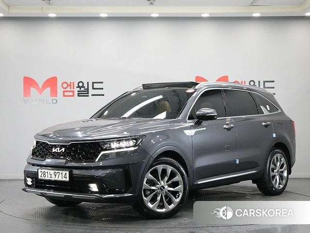 Kia Sorento 4th Generation 2022 Серый из Кореи