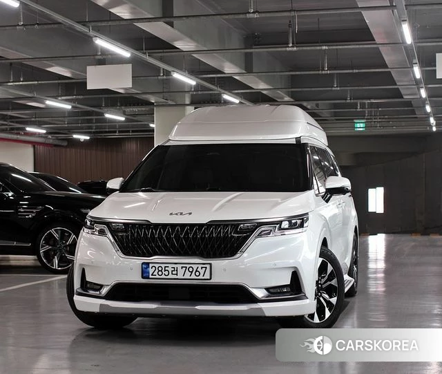 Kia Carnival 4th generation 2021 Белый из Кореи