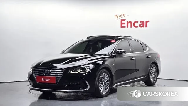 Hyundai Grandeur IG Hybrid 2019 Черный из Кореи
