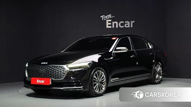 Kia The New K9 2nd generation 2021 Черный из Кореи