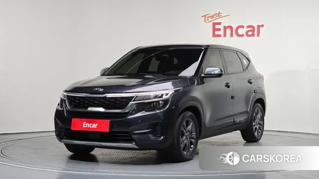 Kia Seltos 2019 Серый из Кореи