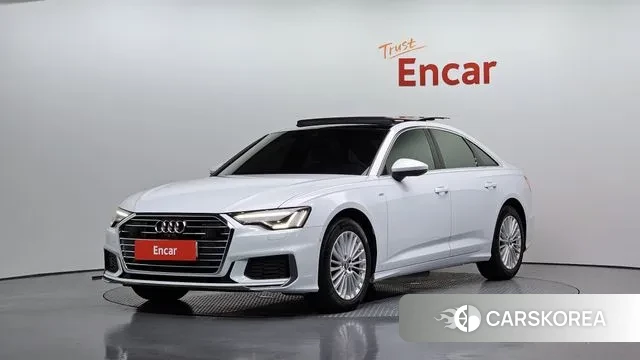 Audi A6 (C8) 2020 Белый из Кореи