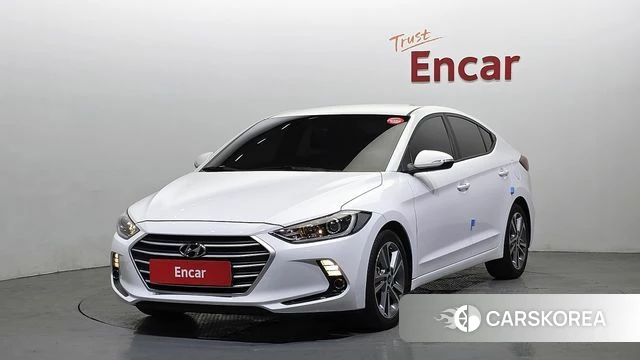 Hyundai Avante AD 2018 Белый из Кореи