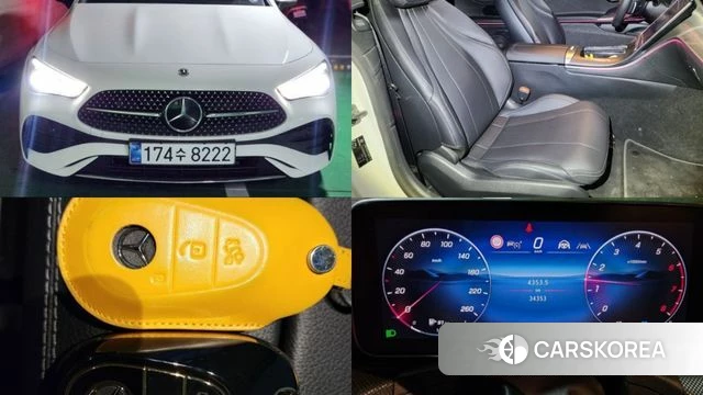 Mercedes-Benz CLE-Class C236 2024 Белый из Кореи