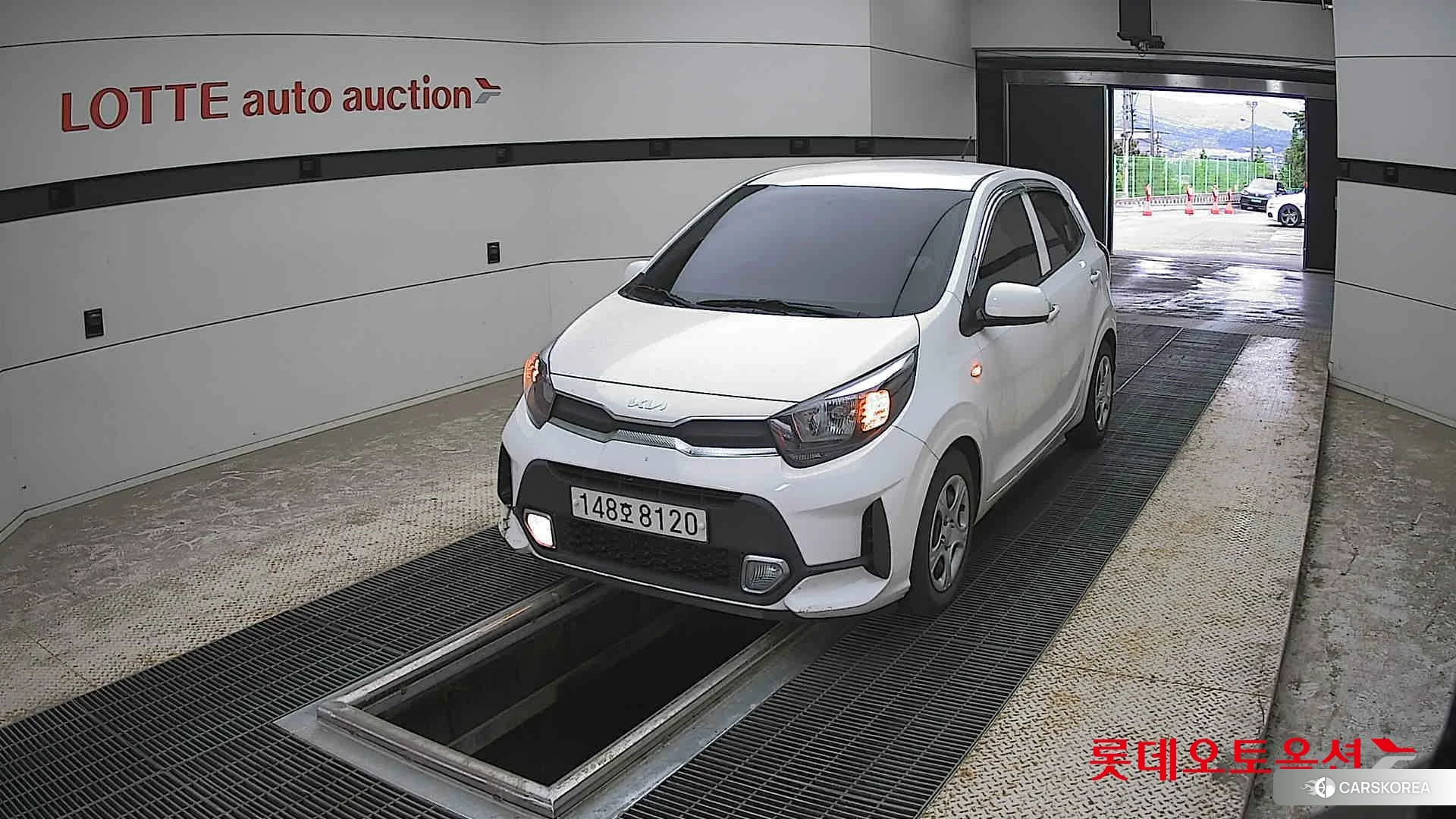 Kia Morning 2022 Clear White из Кореи