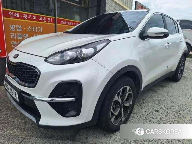 Kia Sportage The Bold 2019 Белый из Кореи