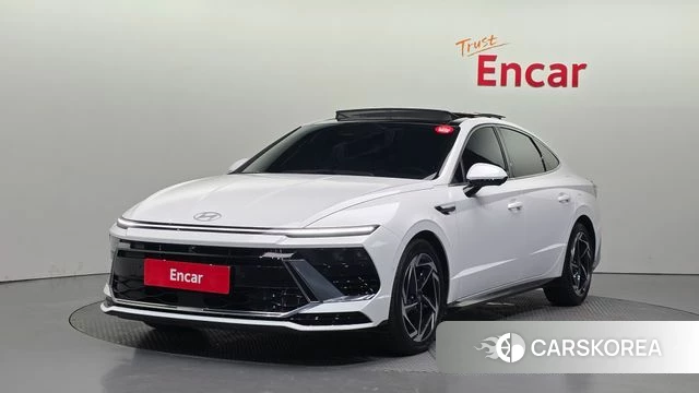 Hyundai Sonata D Edge Hybrid (DN8) 2024 Белый из Кореи