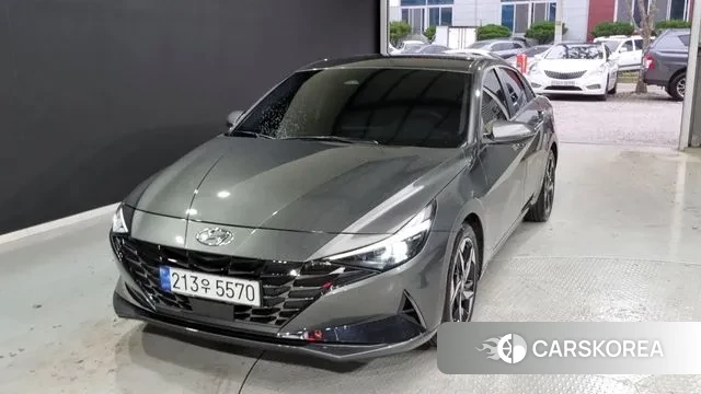 Hyundai Avante Hybrid (CN7) 2022 Серый из Кореи
