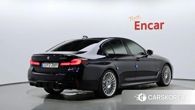 BMW 5 Series (G30) 2021 Синий из Кореи