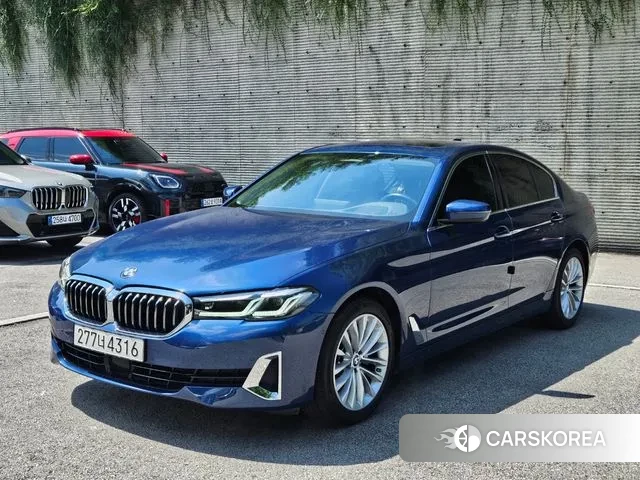 BMW 5 Series (G30) 2020 Синий из Кореи
