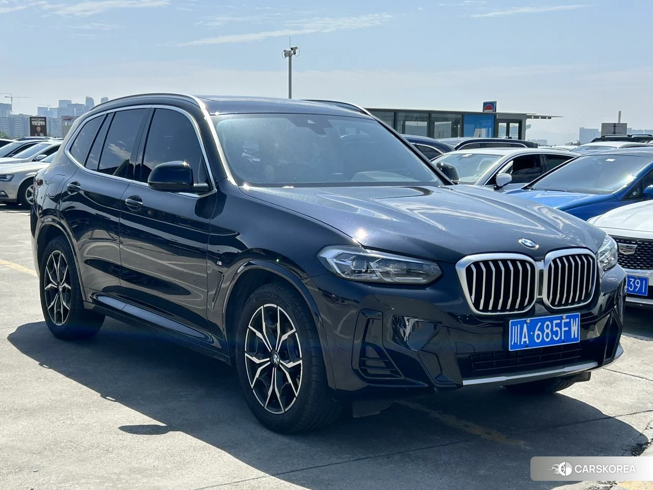 BMW X3 2022 Черный из Китая