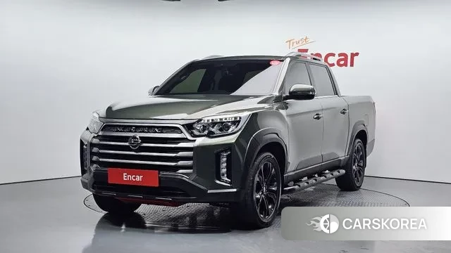 Ssangyong The New Rexton Sports Cannes 2021 Зеленый из Кореи