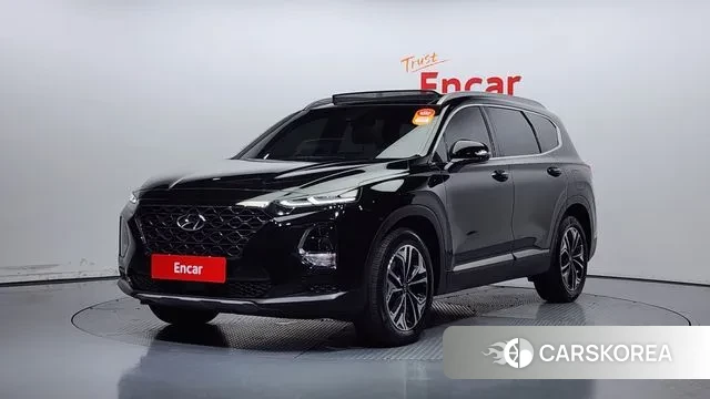 Hyundai Santa Fe TM 2018 Черный из Кореи
