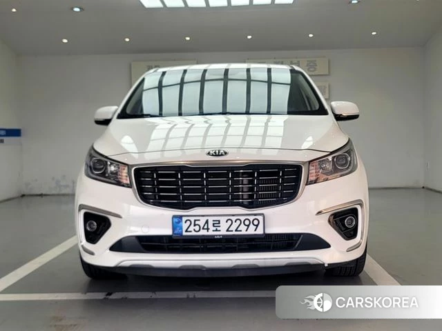 Kia The New Carnival 2018 Белый из Кореи