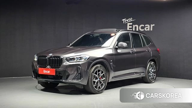 BMW X3 (G01) 2022 Черный из Кореи