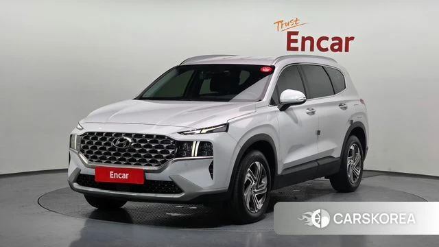 Hyundai The New Santa Fe 2023 Серебристо-серый из Кореи
