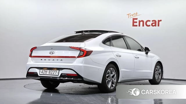 Hyundai Sonata (DN8) 2019 Белый из Кореи