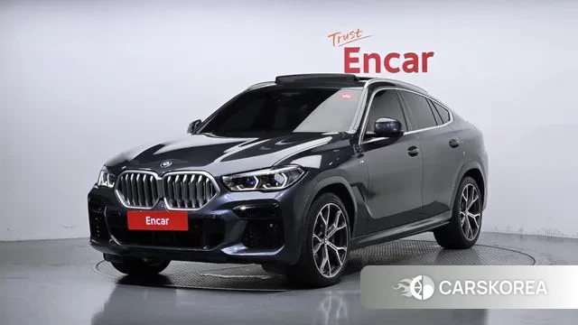 BMW X6 (G06) 2022 Синий из Кореи