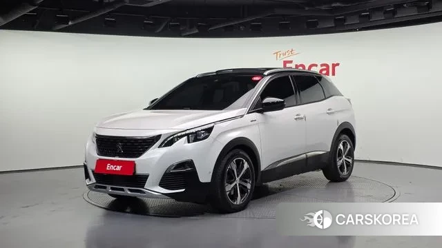 Peugeot 3008 second generation 2018 Белый из Кореи