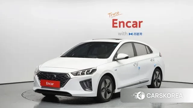 Hyundai The New Ionic Hybrid 2019 Белый из Кореи