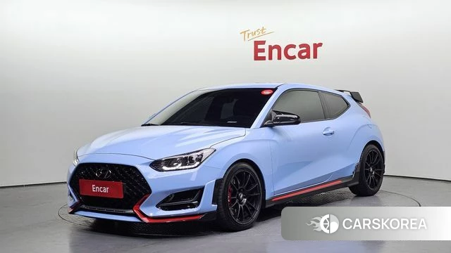 Hyundai Veloster (JS) 2021 Небесно-голубой из Кореи