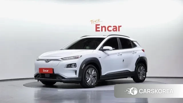 Hyundai Kona Electric 2020 Белый из Кореи
