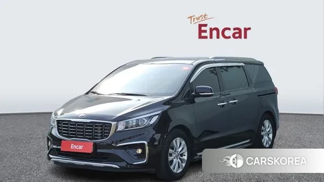Kia The New Carnival 2019 Черный из Кореи
