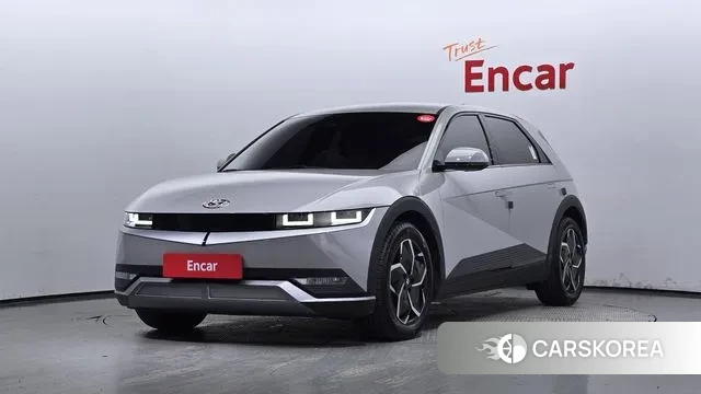 Hyundai Ionic 5 2022 Серебристо-серый из Кореи