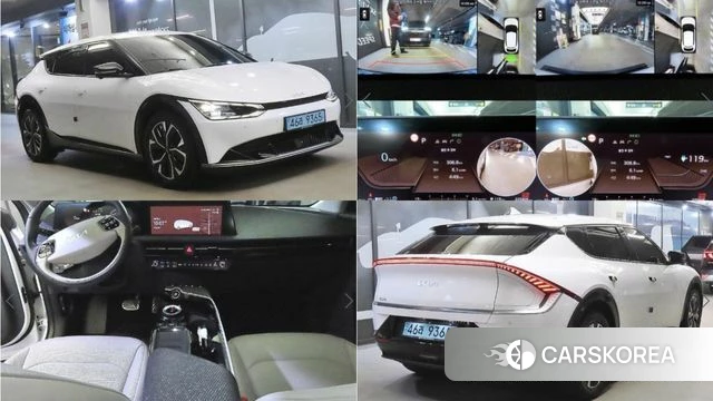 Kia EV6 2021 Белый из Кореи