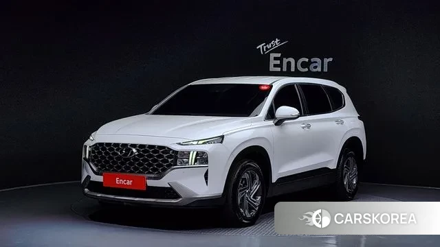 Hyundai The New Santa Fe 2023 Белый из Кореи