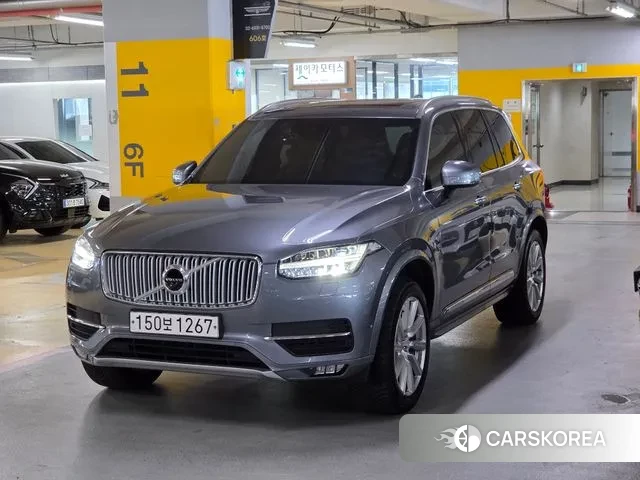 Volvo XC90 second Generation 2018 Серый из Кореи