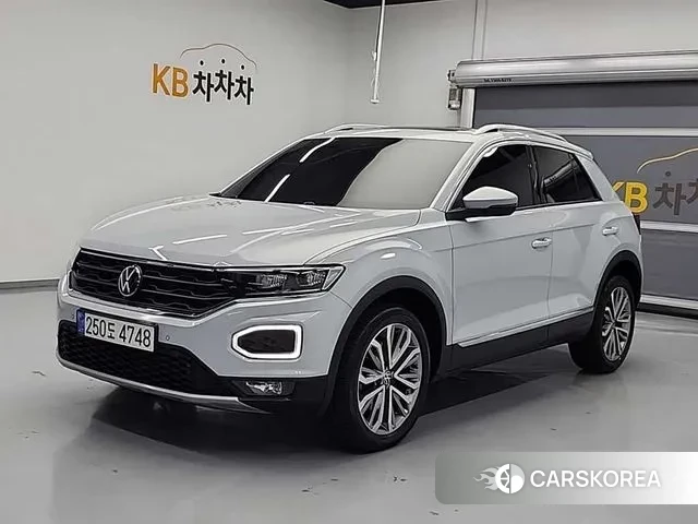Volkswagen T-Roc 2021 Серый из Кореи