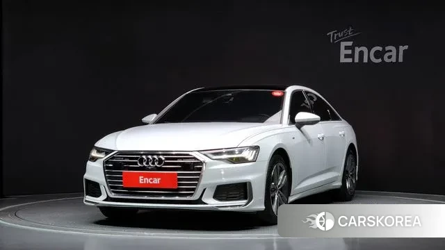 Audi A6 (C8) 2023 Белый из Кореи
