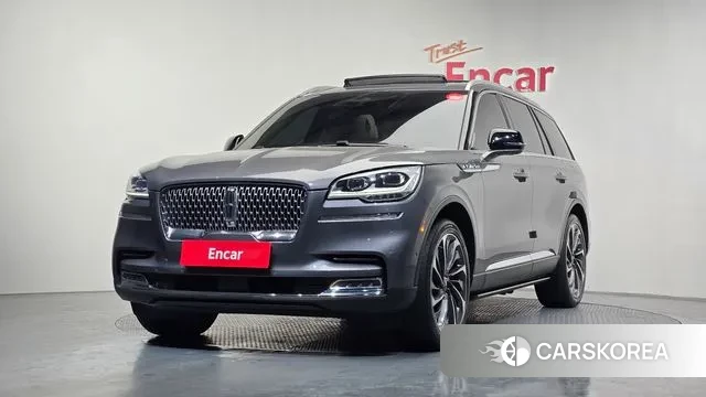 Lincoln Aviator 2nd generation 2023 Серый из Кореи