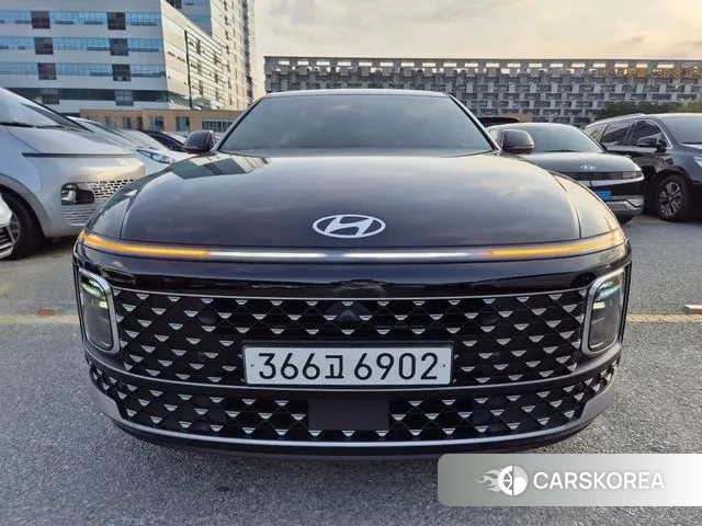 Hyundai Grandeur (GN7) 2024 Черный из Кореи