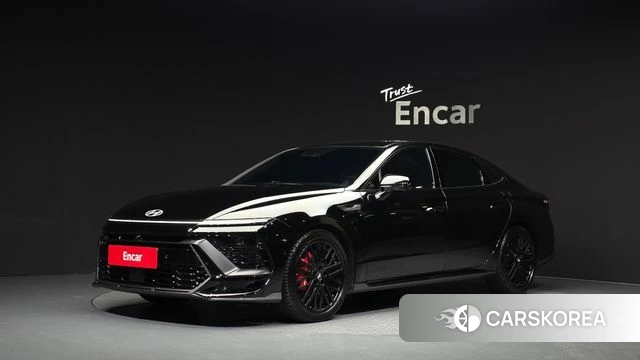 Hyundai Sonata D Edge (DN8) 2023 Черный из Кореи