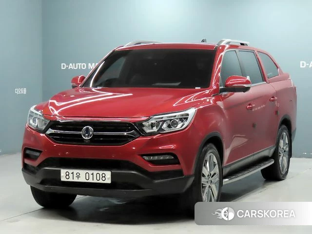 Ssangyong Rexton Sports 2020 Красный из Кореи