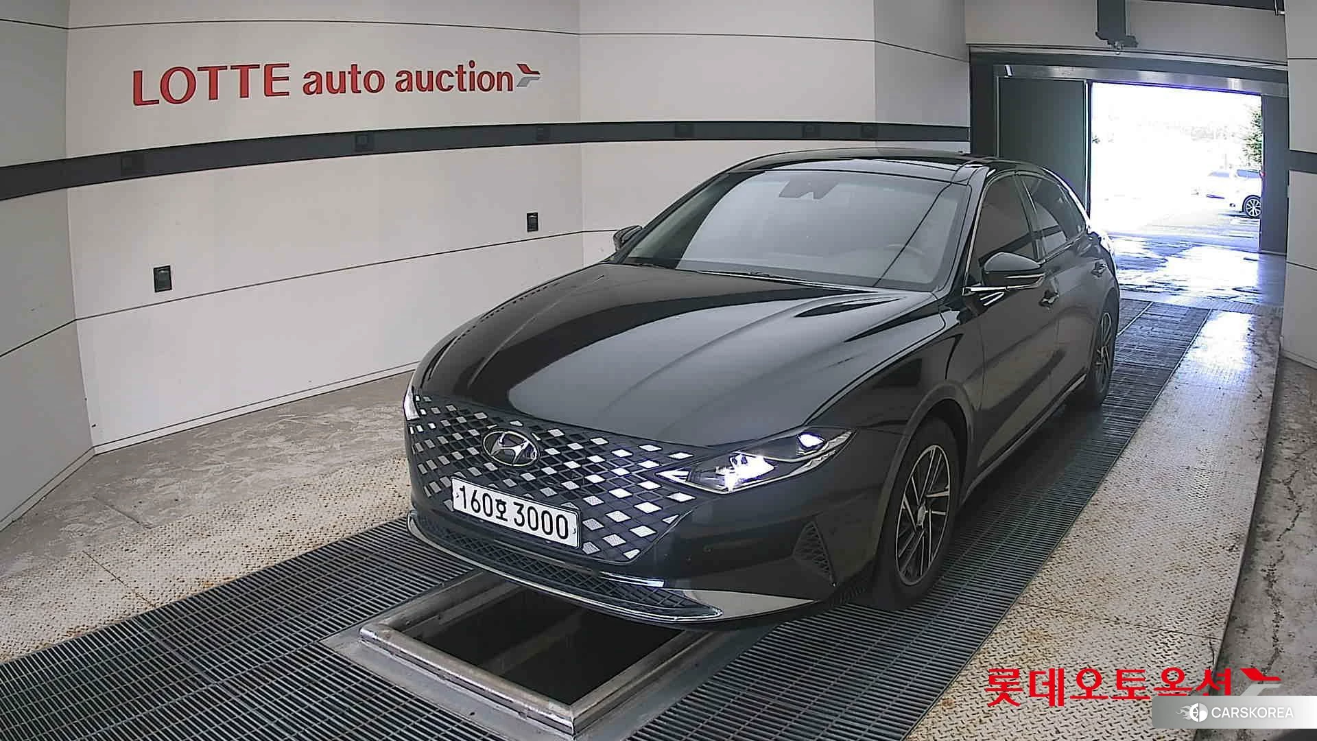 Hyundai Grandeur 2021 Черный из Кореи