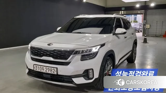 Kia Seltos 2019 Белый из Кореи