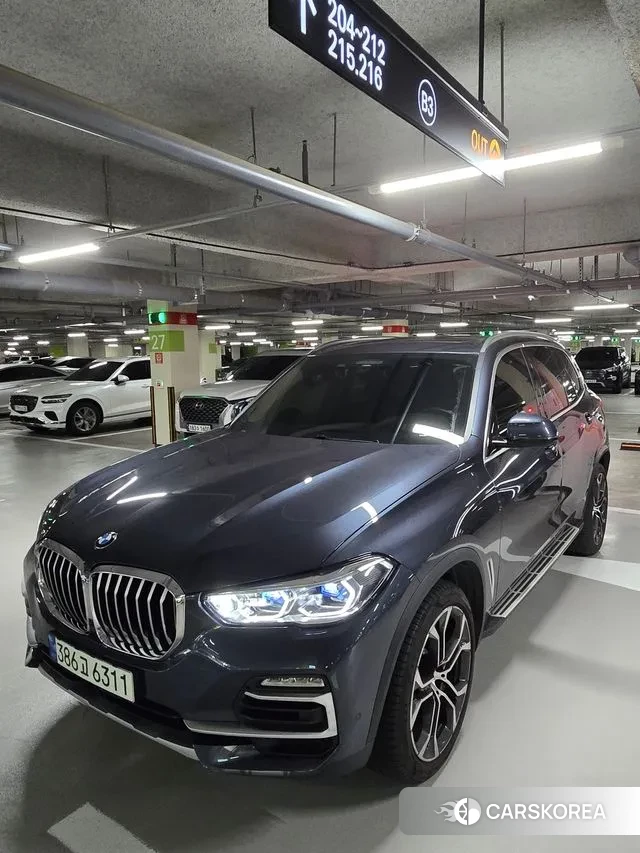 BMW X5 (G05) 2021 Серый из Кореи
