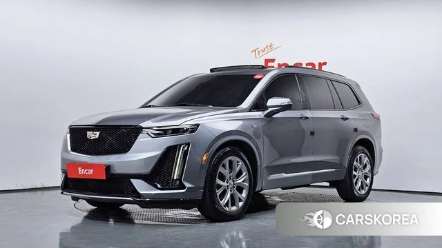 Cadillac XT6 2020 Серый из Кореи