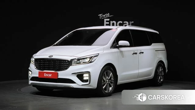 Kia The New Carnival 2019 Белый из Кореи