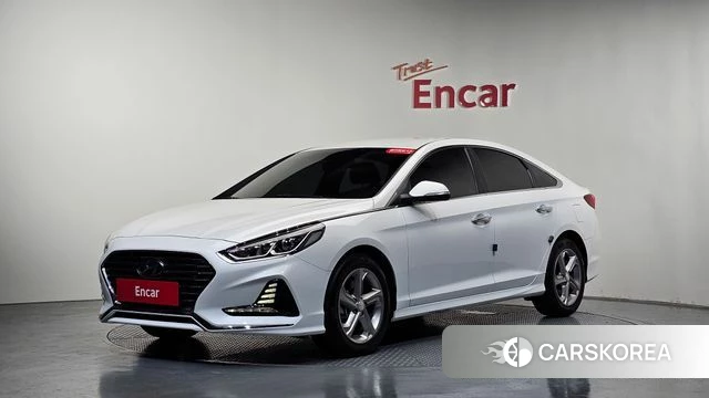 Hyundai Sonata New Rise 2019 Белый из Кореи