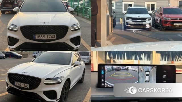 Genesis GV70 2021 Белый из Кореи