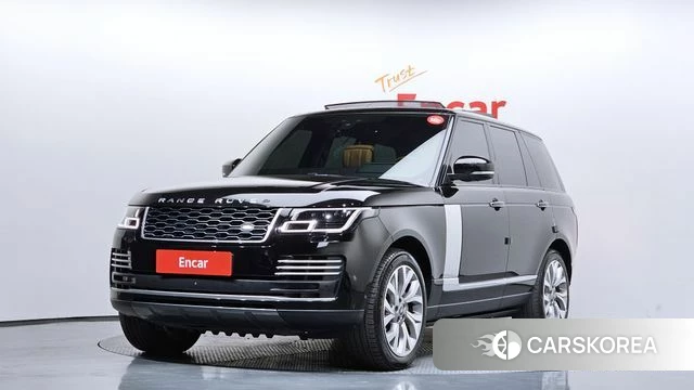 Land Rover Range Rover 4th Generation 2018 Черный из Кореи