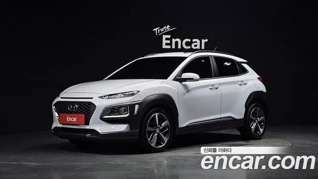 Hyundai Kona 2018 Белый из Кореи