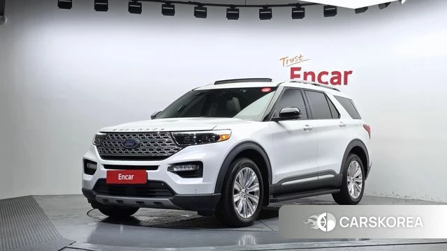 Ford Explorer 6th Generation 2019 Белый из Кореи