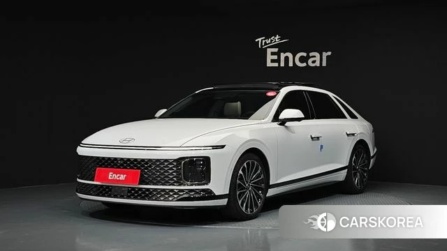 Hyundai Grandeur Hybrid (GN7) 2024 Белый из Кореи