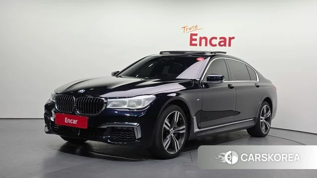 BMW 7 Series (G11) 2019 Черный из Кореи