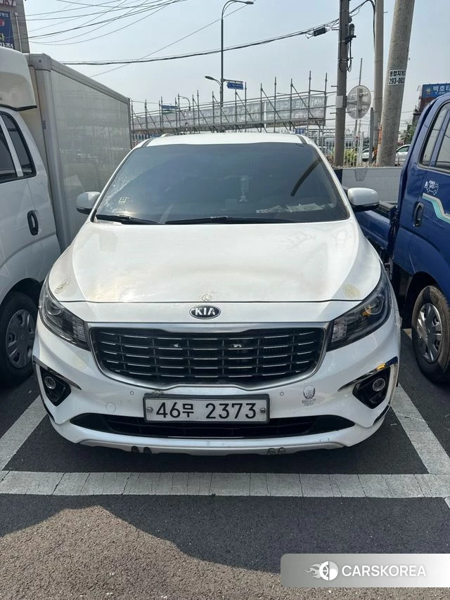 Kia The New Carnival 2018 Белый из Кореи